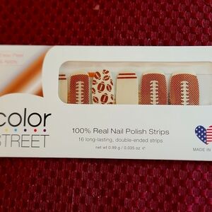 Color Street Retired Touchdown Nail Strips - New in package
